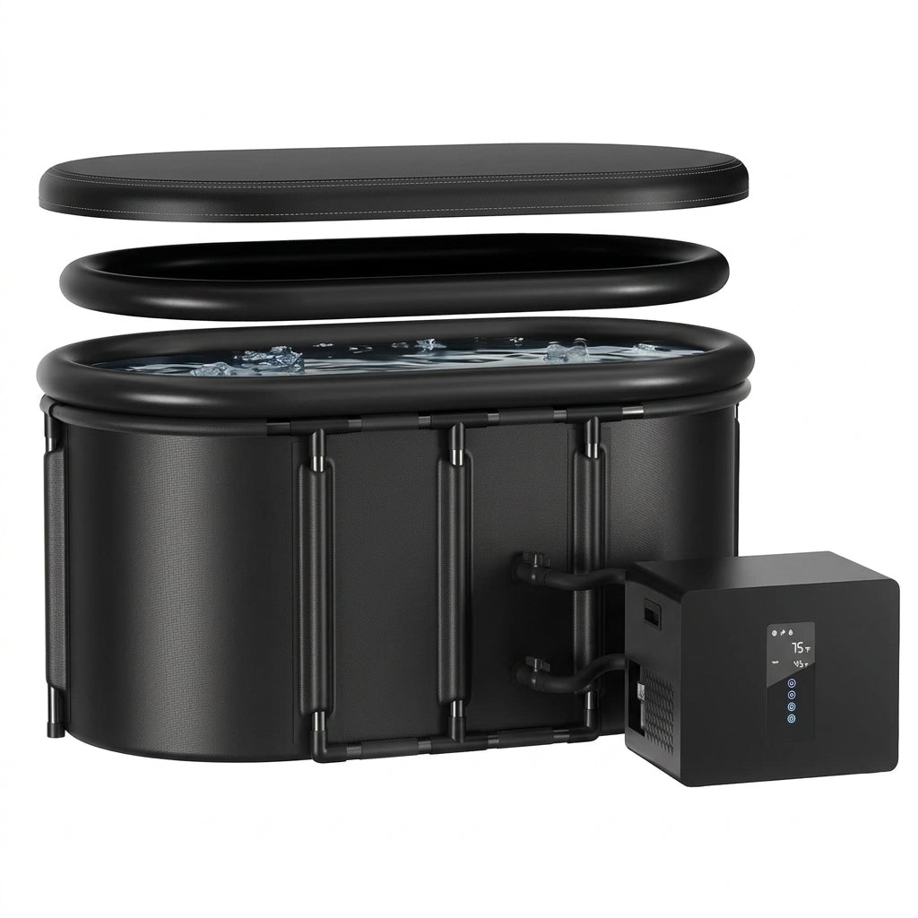 1/3HP Ice Bath Chiller & 148Gal Cold Plunge Tub Bundle